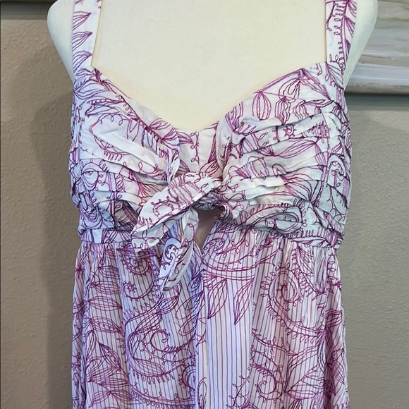 Pink and White Paisley Maxi Dress by Lily Pulitzer - Picture 4 of 4
